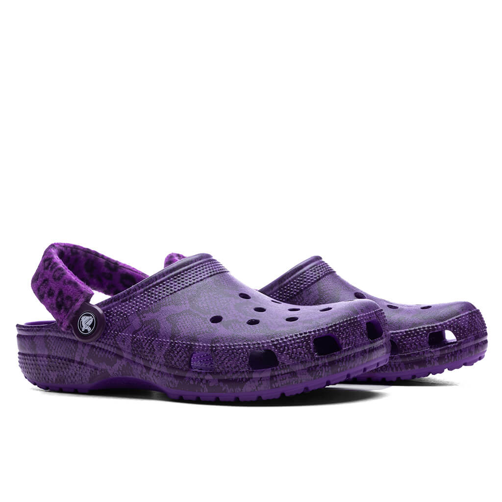 Crocs x Stray Rats Classic Clog - Ultraviolet