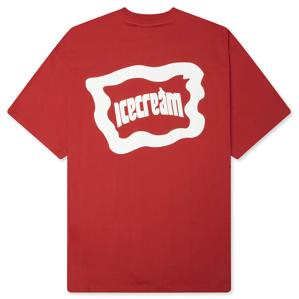 Street Life S/S Knit Tee - Pompeian Red