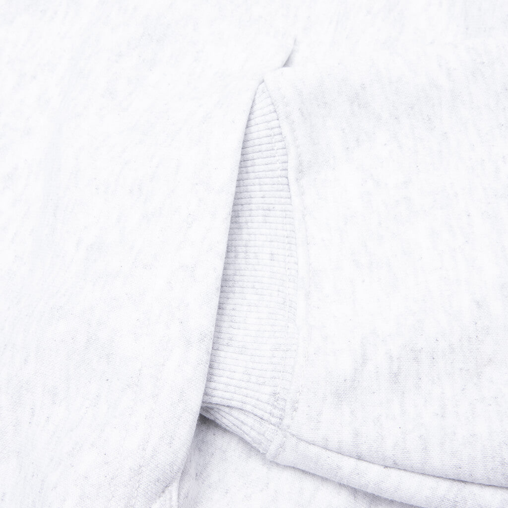 Stüssy International Zip Hoodie - Ash Heather