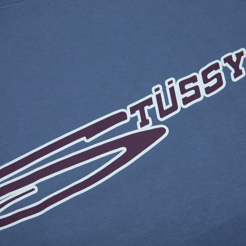 Stretch Pigment Dyed Tee - Navy