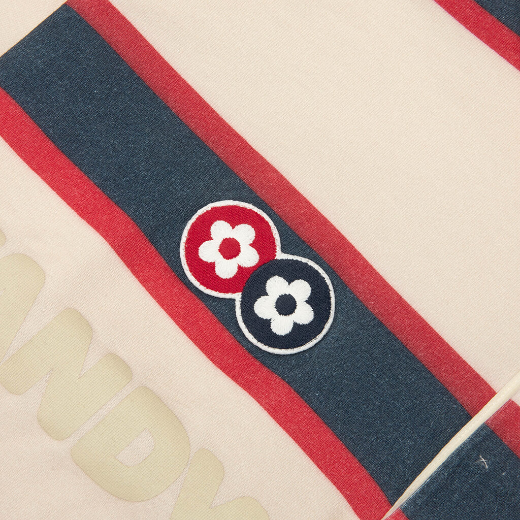 Stripe L/S Rugby - Beige