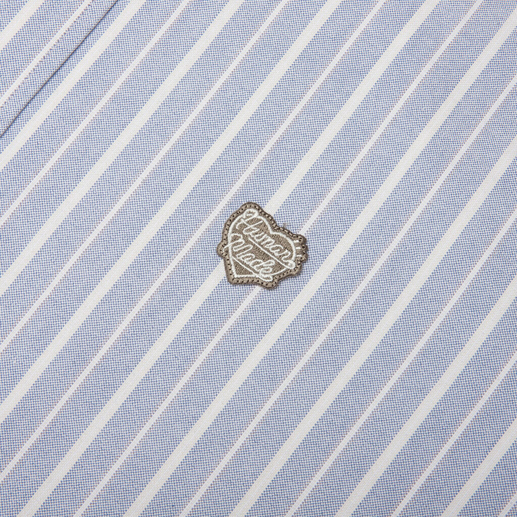 Stripe Oxford B.D. Shirt - Blue
