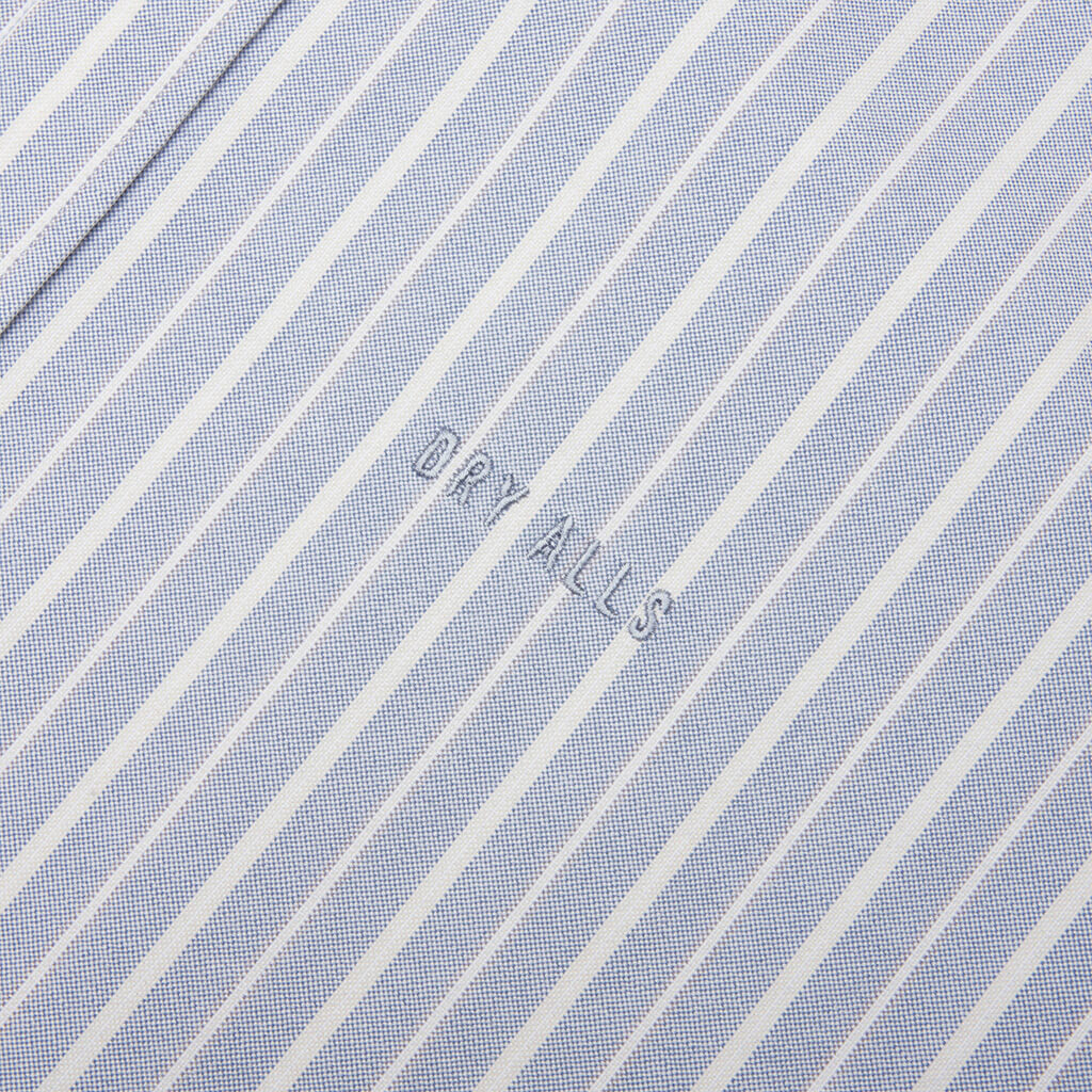 Stripe Oxford B.D. Shirt - Blue