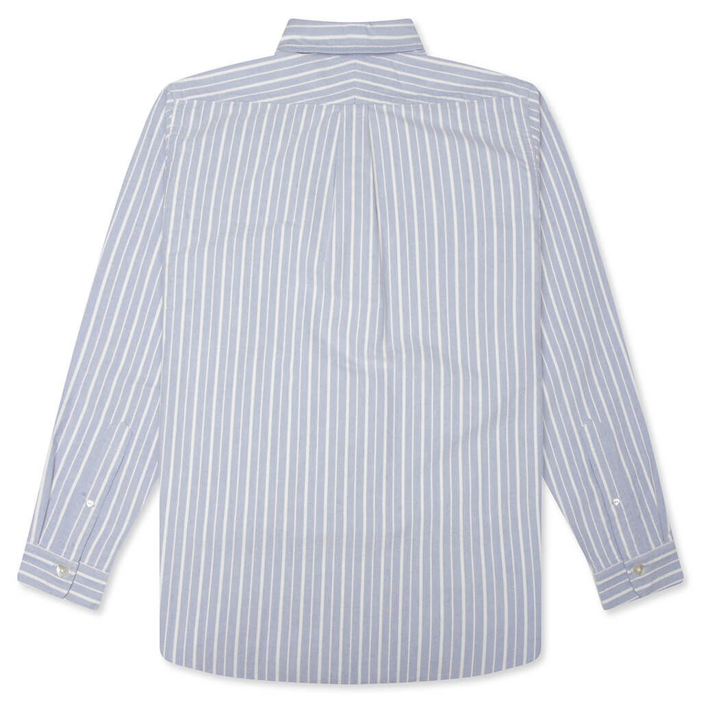 Stripe Oxford B.D. Shirt - Blue