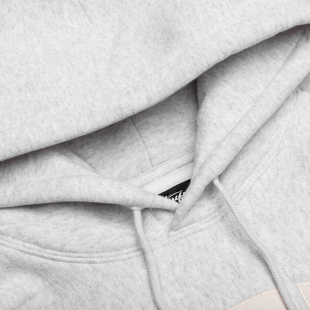Stu Applique Hood - Ash Heather