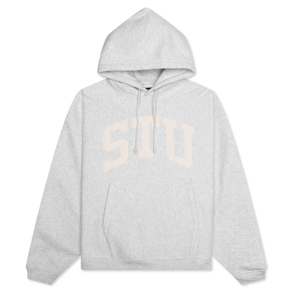 Stu Applique Hood - Ash Heather