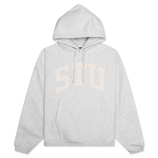 Stu Applique Hood - Ash Heather