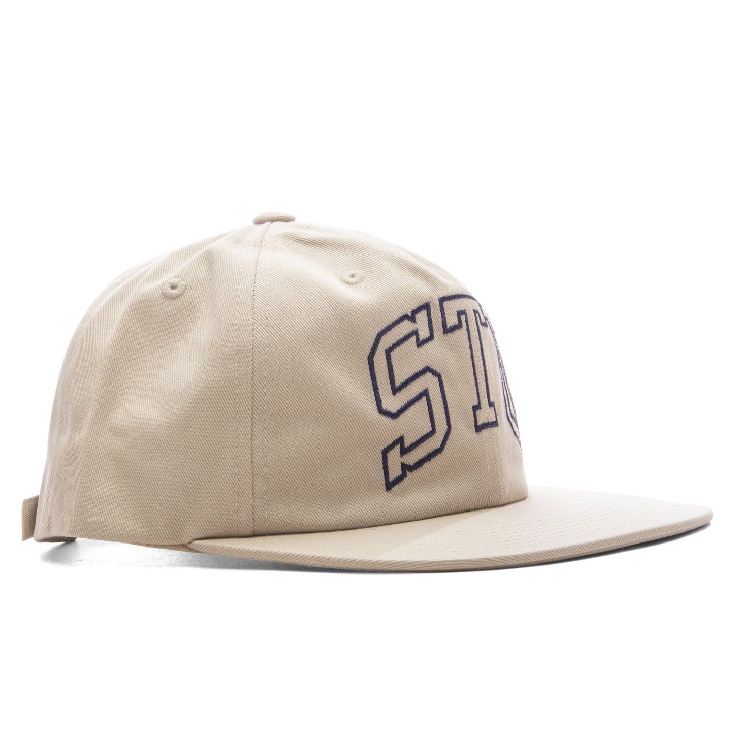 Stu Arch Strapback Cap - Natural