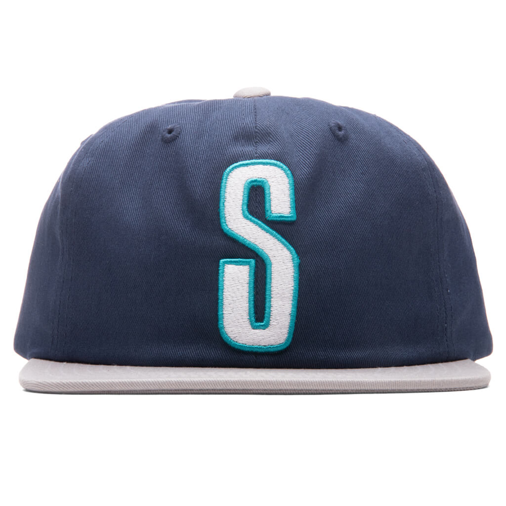 2 Tone Vintage Cap - Navy
