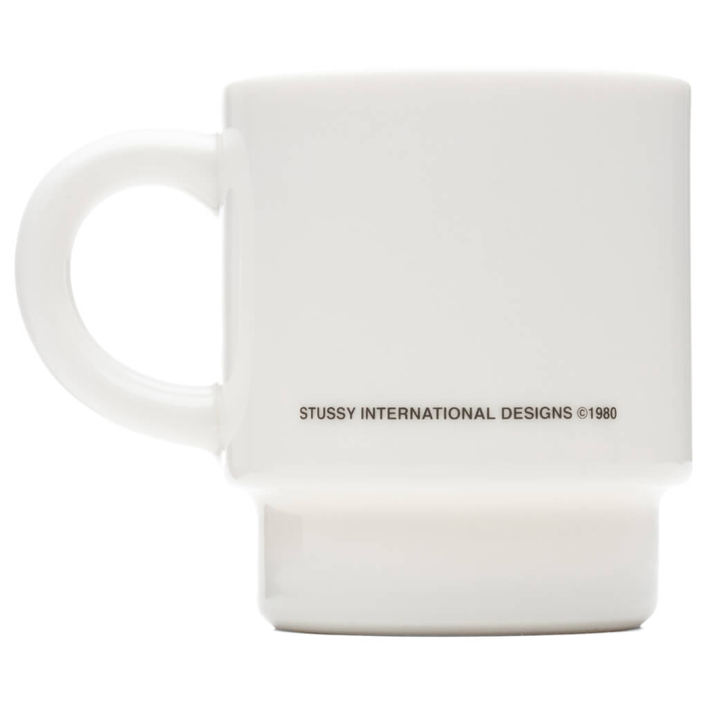 3 People Stacking Mug - White
