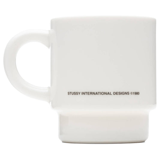 3 People Stacking Mug - White