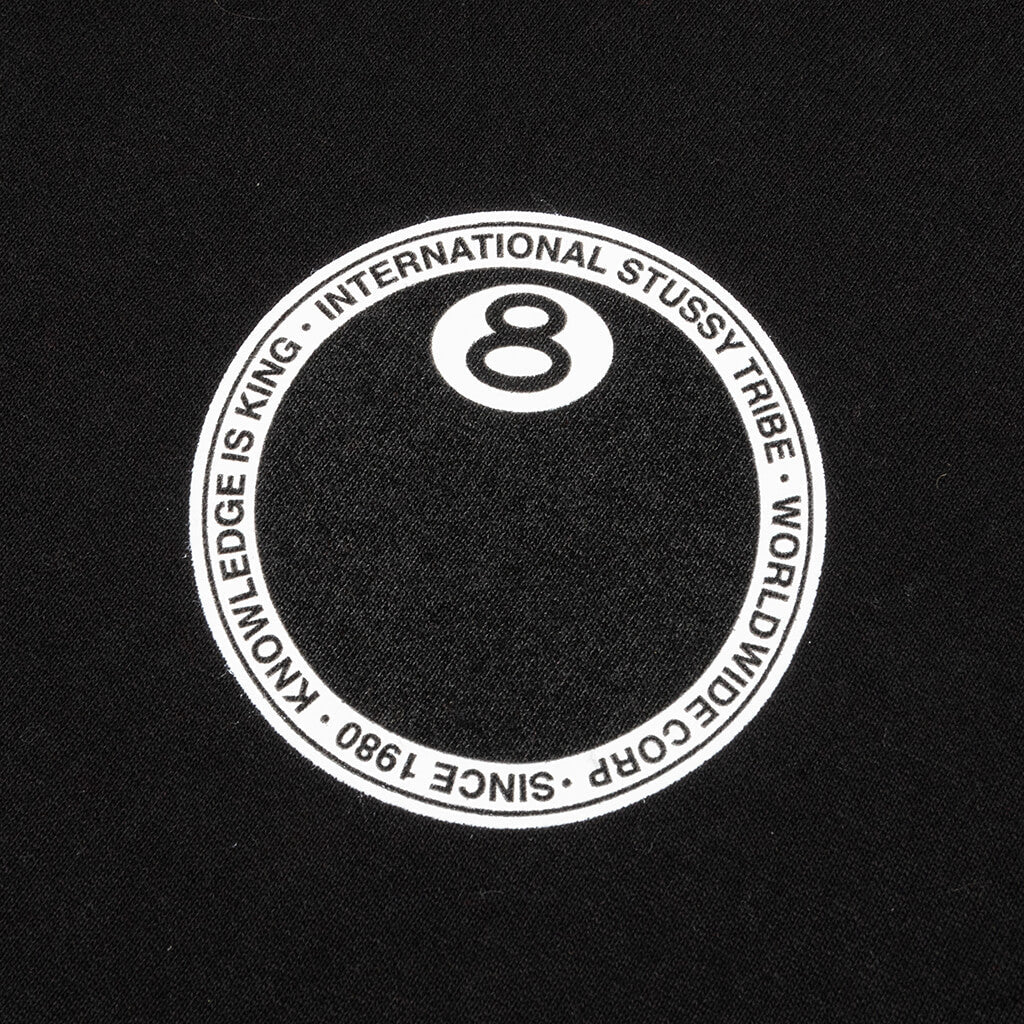8 Ball Dot Hoodie - Black