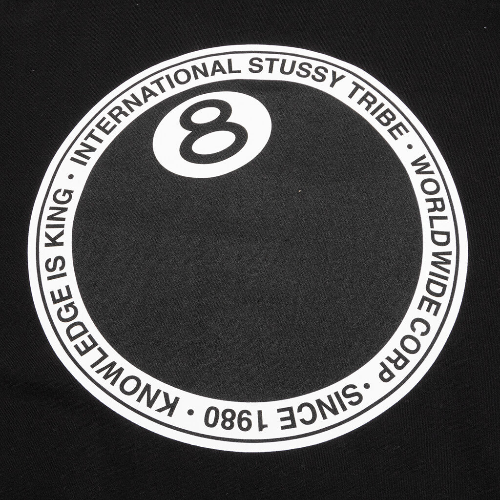 8 Ball Dot Hoodie - Black