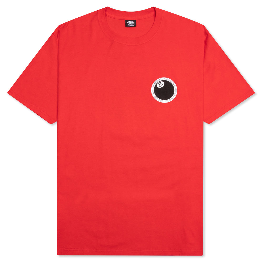 8 Ball Dot Tee - Red