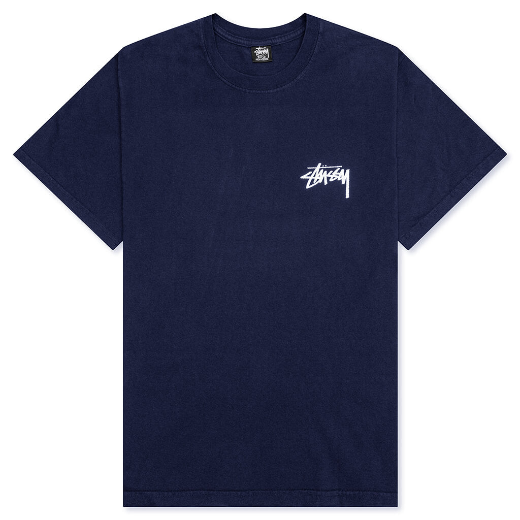 8 Ball Fade Tee - Navy
