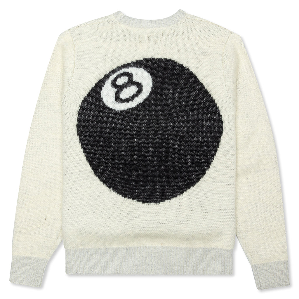 8 Ball Heavy Brushed Mohair Sweater - Cream
