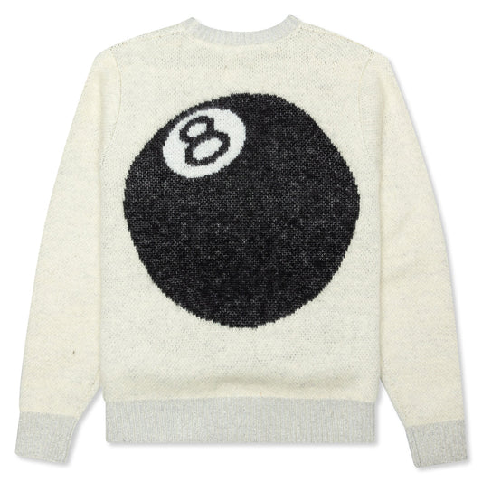 8 Ball Heavy Brushed Mohair Sweater - Cream
