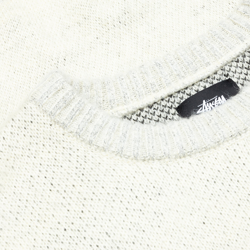 8 Ball Heavy Brushed Mohair Sweater - Cream