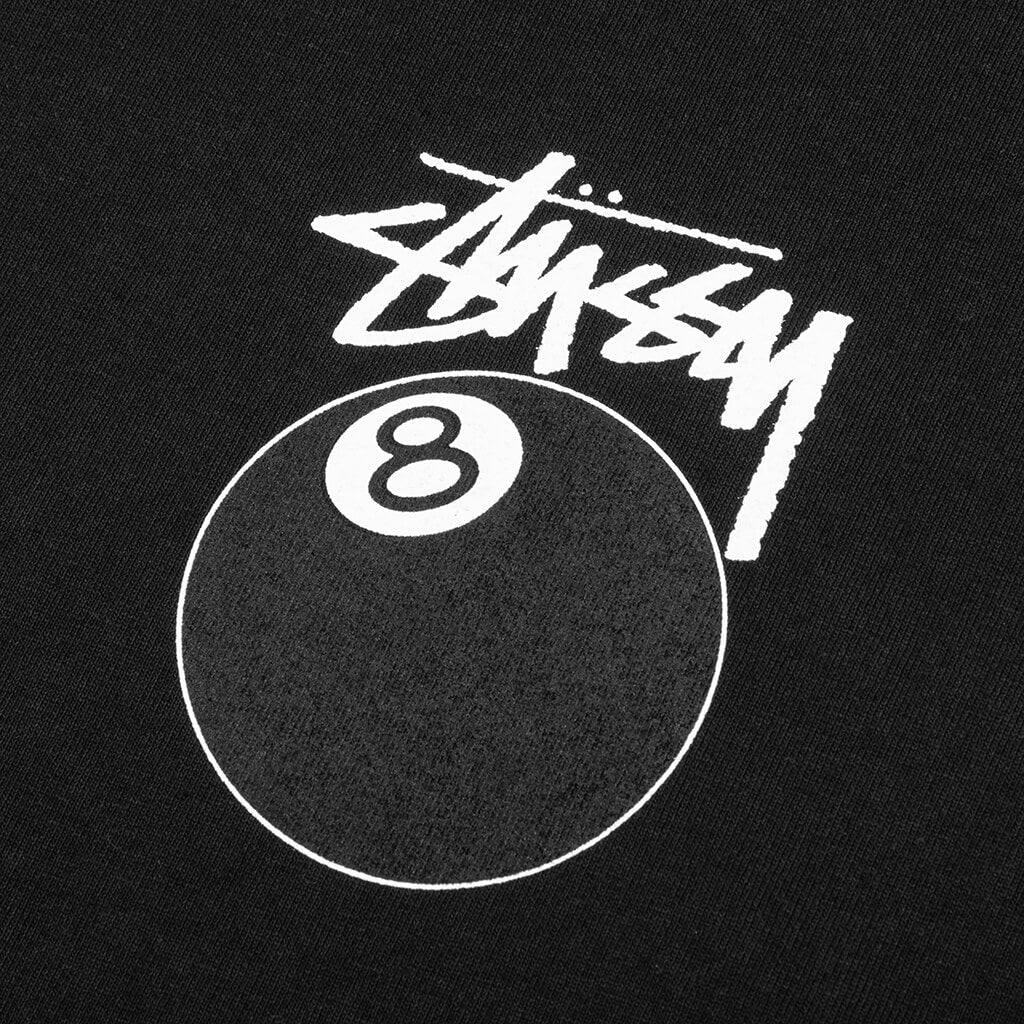 8 Ball Pigment Dyed L/S Tee - Black