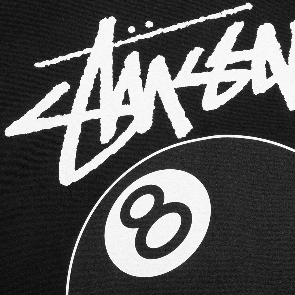 8 Ball Pigment Dyed L/S Tee - Black