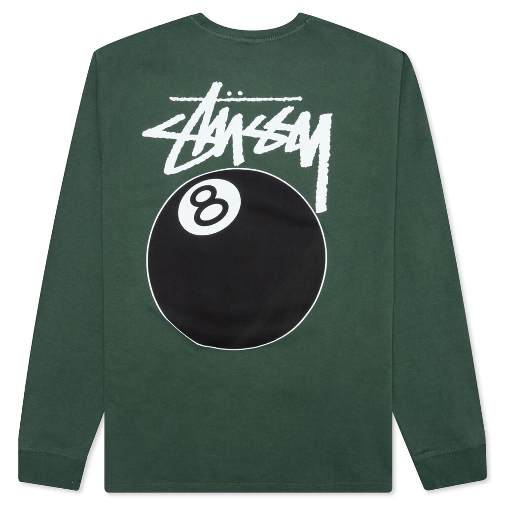 8 Ball Pigment Dyed L/S Tee - Pine
