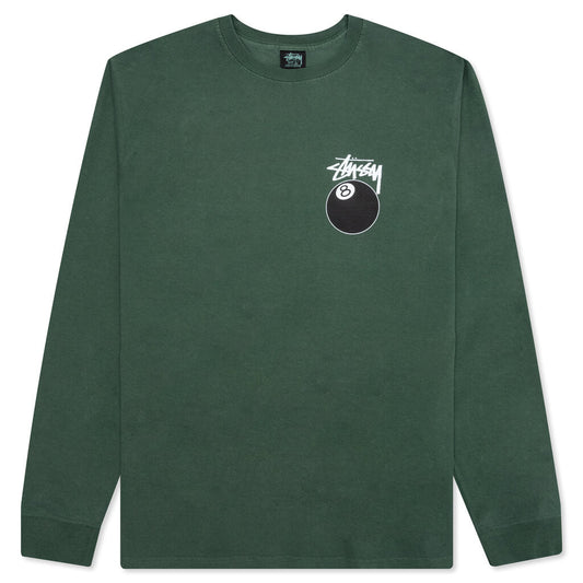 8 Ball Pigment Dyed L/S Tee - Pine