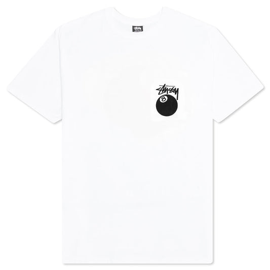 8 Ball Tee - White