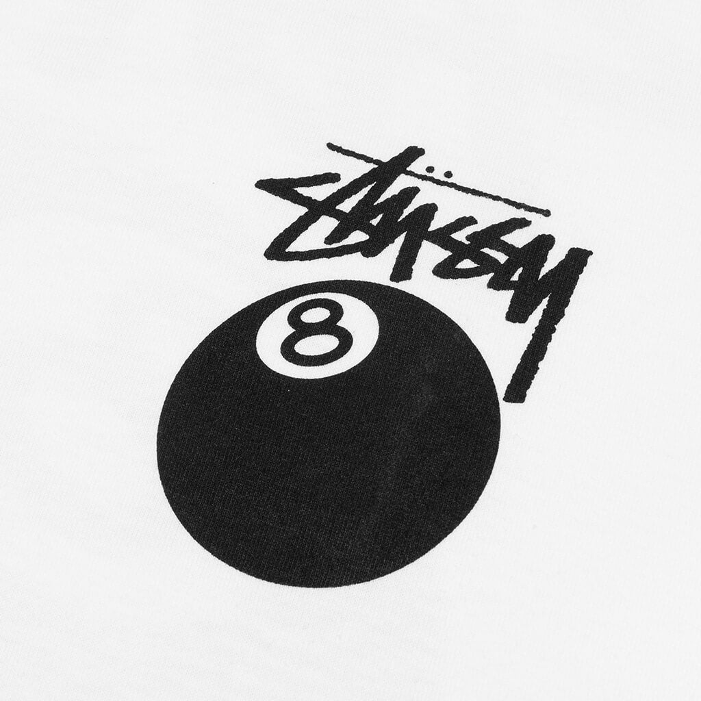 8 Ball Tee - White