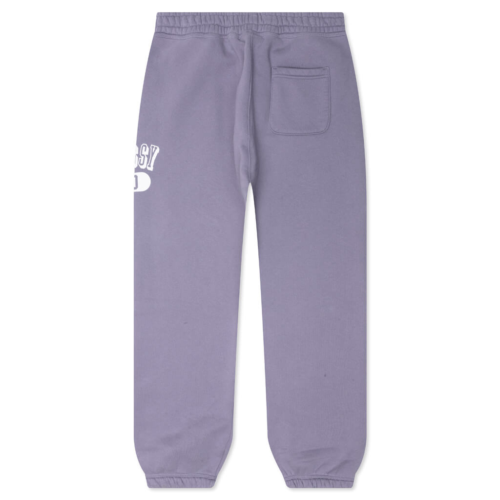 Stussy 80 Fleece Pant - Ash Purple