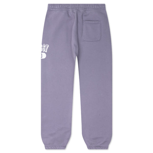 Stussy 80 Fleece Pant - Ash Purple