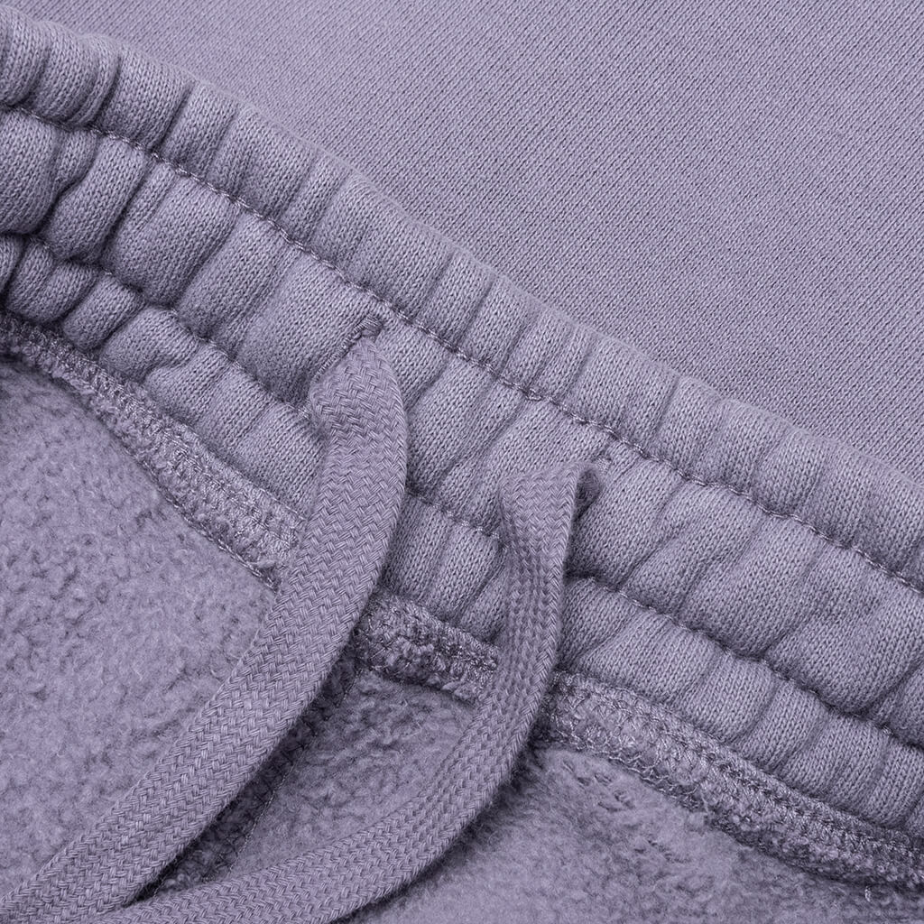 Stussy 80 Fleece Pant - Ash Purple