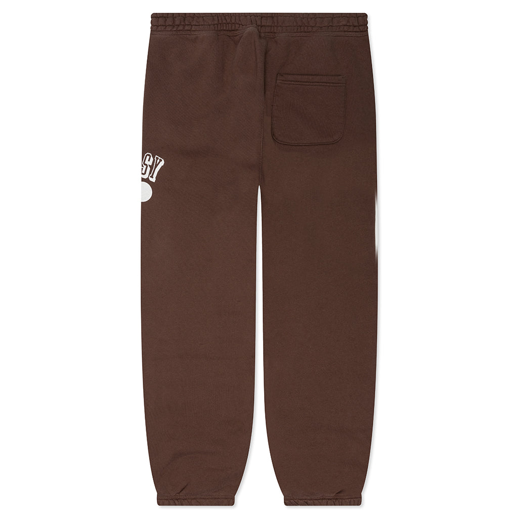 Stussy 80 Fleece Pant - Brown