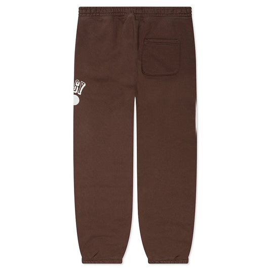 Stussy 80 Fleece Pant - Brown