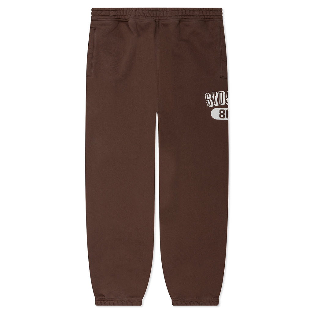 Stussy 80 Fleece Pant - Brown