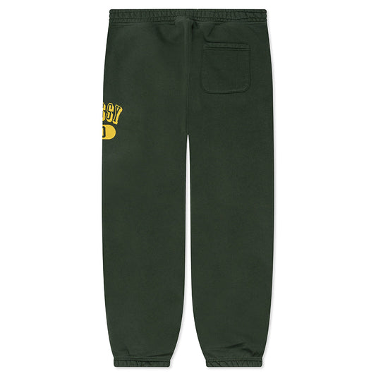Stussy 80 Fleece Pant - Pine