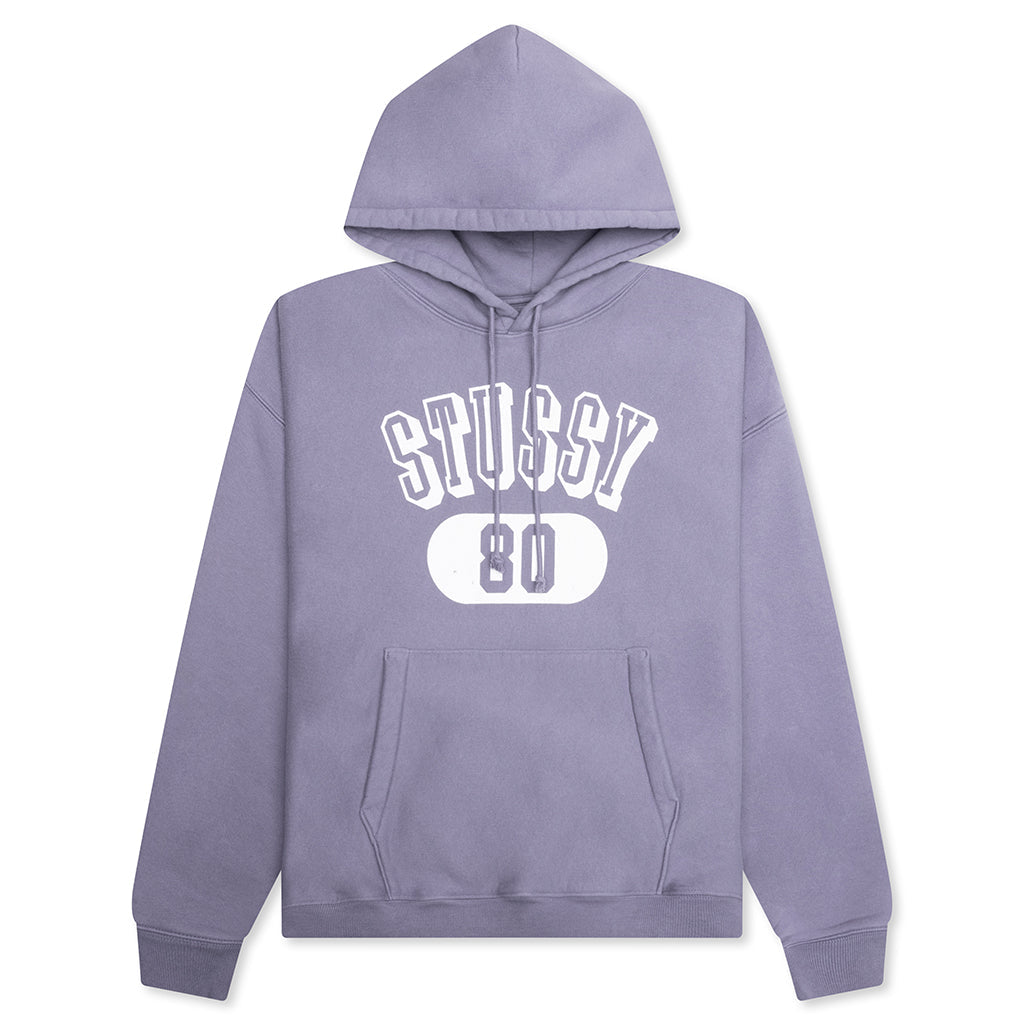 Stussy 80 Relaxed Hood - Ash Purple