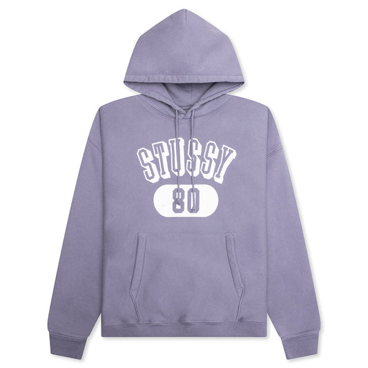 Stussy 80 Relaxed Hood - Ash Purple