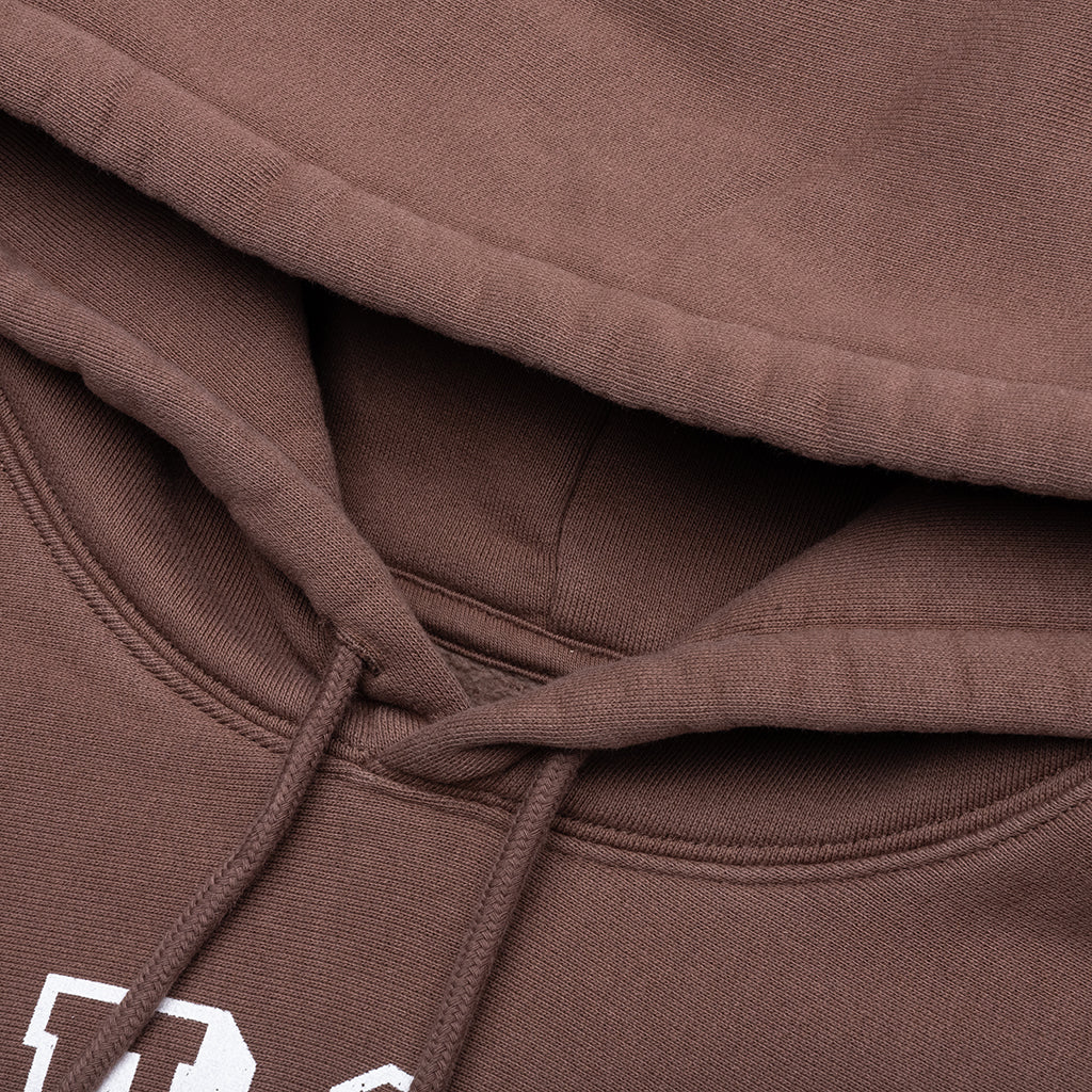 Stussy 80 Relaxed Hood - Brown