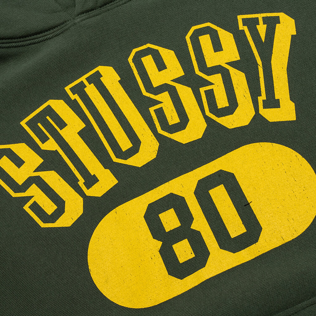 Stussy 80 Relaxed Hood - Pine
