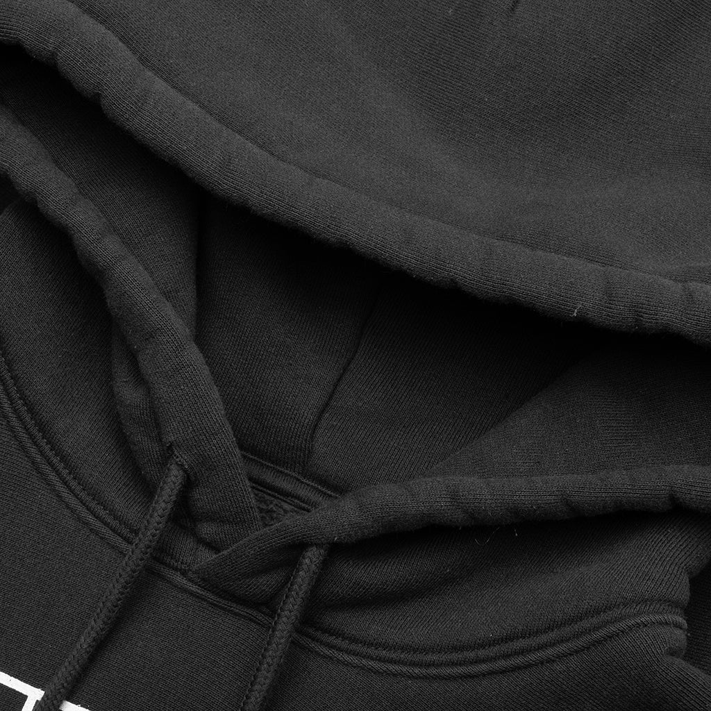 Stussy 80 Relaxed Hood - Washed Black