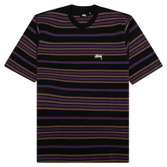 Alton Stripe Crew - Black