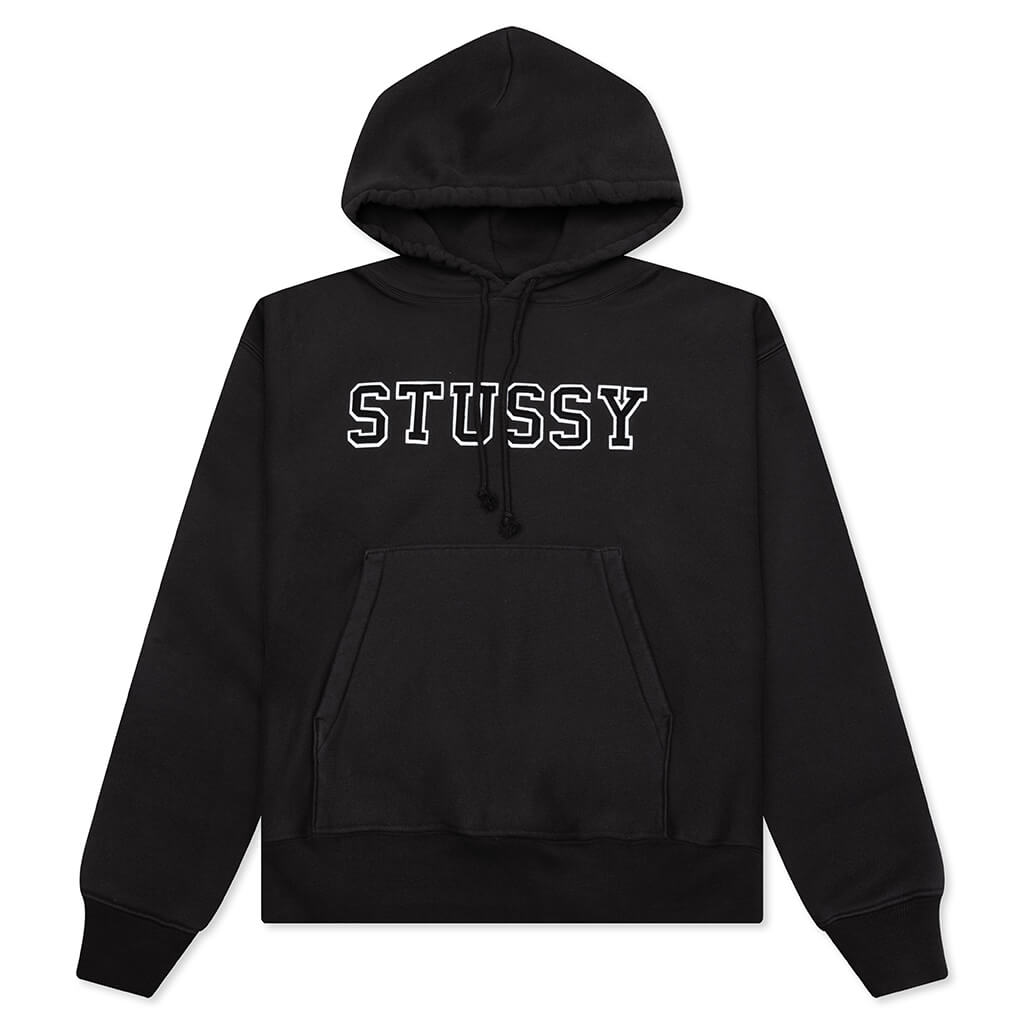 Stüssy Applique Hoodie - Black