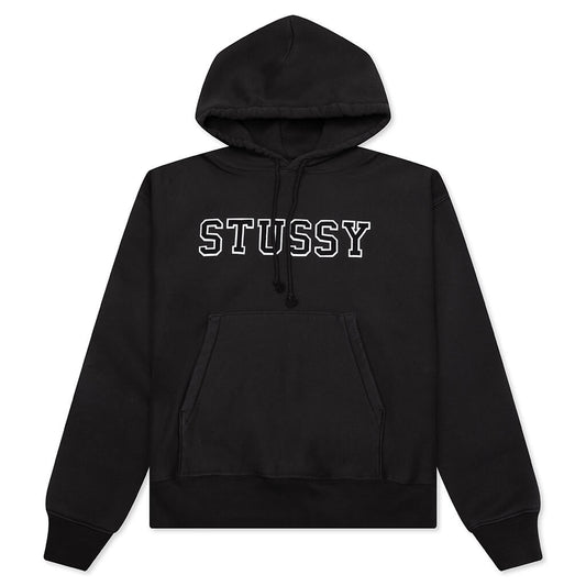 Stüssy Applique Hoodie - Black