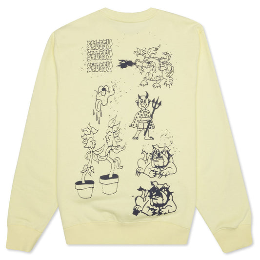Bad Dream Crew - Pale Yellow