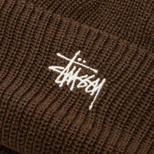 Basic Cuff Beanie - Brown