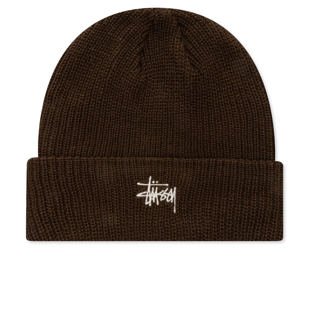 Basic Cuff Beanie - Brown