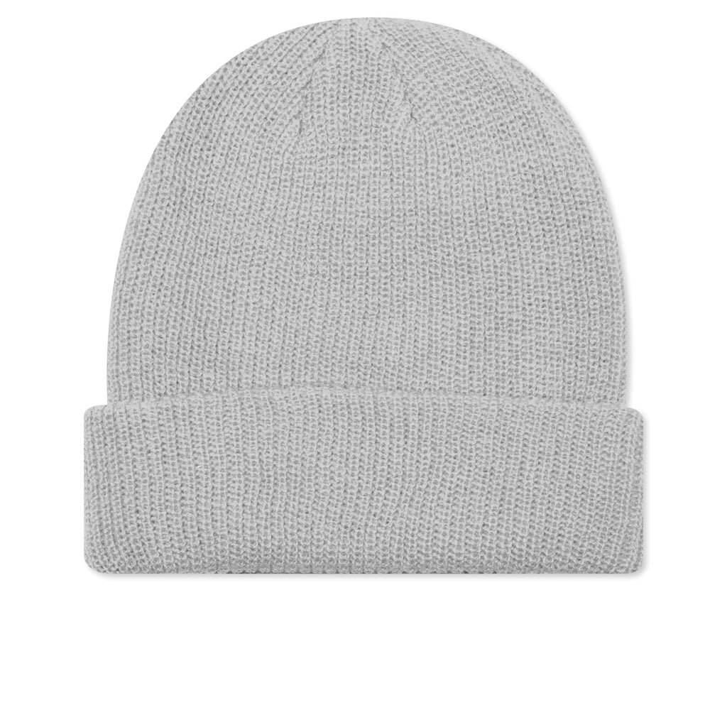 Basic Cuff Beanie - Grey Heather