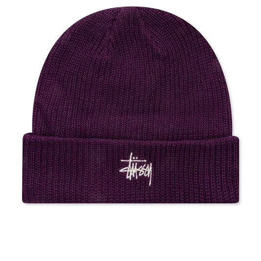 Basic Cuff Beanie - Purple
