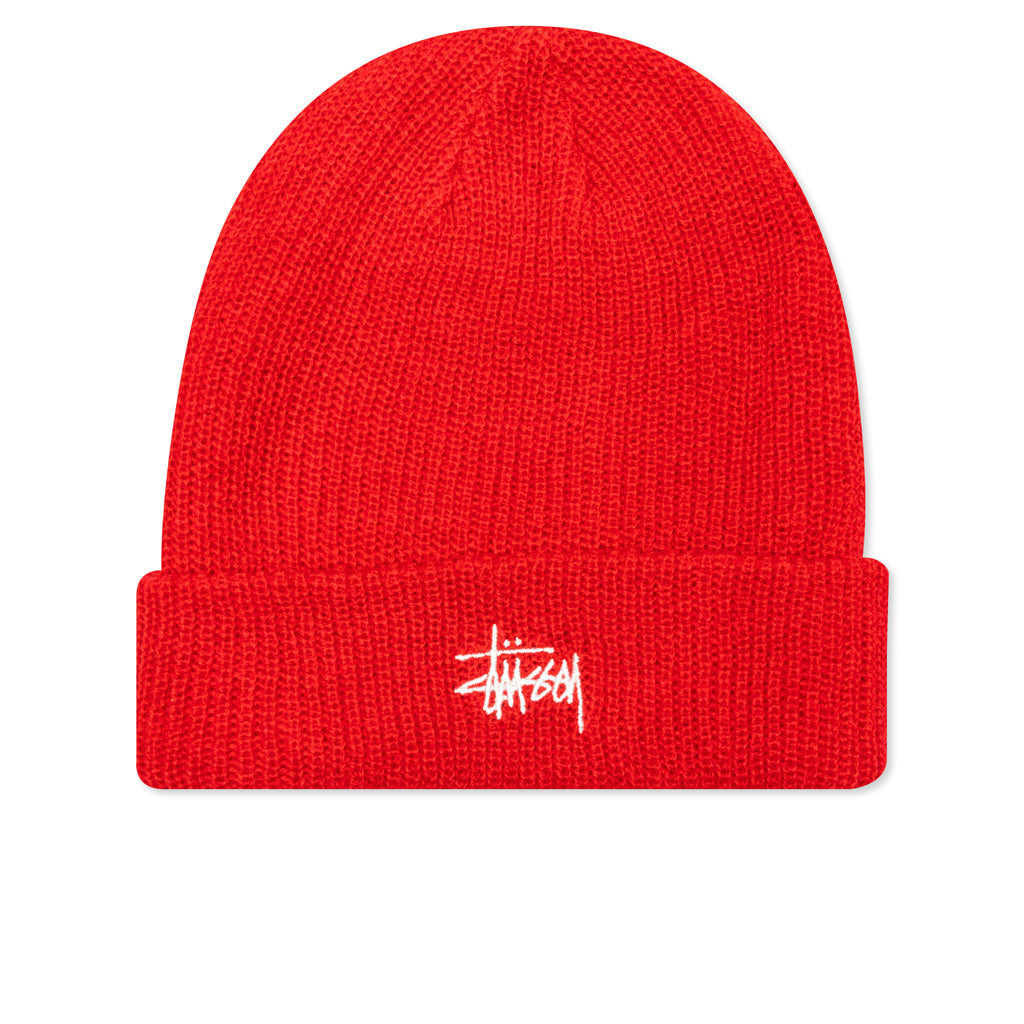 Basic Cuff Beanie - Red
