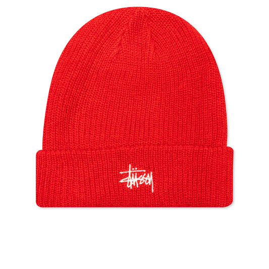 Basic Cuff Beanie - Red